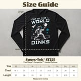 Pickleball Sport-Tek Performance Hood, Out of This World Dinks, Lightweight Hoodie thumbnail 8