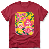 Teacup Shapes ~ Comfort Colors Premium Tee thumbnail 2