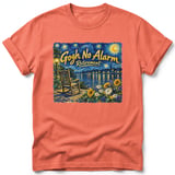 Gogh No Alarm ~ Comfort Colors Premium Tee thumbnail 4