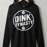 Pickleball Sport-Tek Performance Hood, Dink Dynasty, Lightweight Hoodie thumbnail 1
