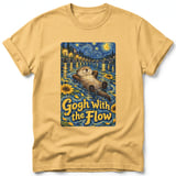 Gogh With the Flow ~ Comfort Colors Premium Tee thumbnail 7