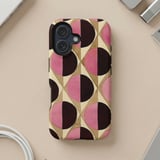 Mid Century Circles MagSafe® Phone Case thumbnail 5
