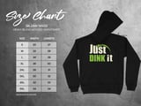 Pickleball Gildan Fleece Hoodie, Just DINK It, Soft Fleece Sportswear Court Pullover thumbnail 12
