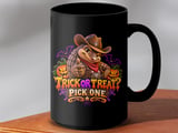 Cowboy Armadillo Trick Or Treat Mug thumbnail 14