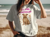 Full Time Sweetheart Pit Bull Tee | Cute Pittie Shirt | Pit Bull Lover Gift thumbnail 7