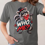 Who Me Raccoon Tee thumbnail 2