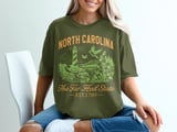 North Carolina Tar Heel State Est. 1789 T-Shirt thumbnail 2