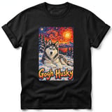 Gogh Husky ~ Comfort Colors Premium Tee thumbnail 1