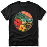 Hibiscus Hues ~ Comfort Colors Premium Tee thumbnail 1