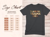 Thankful Trauma Crew Autumn Graphic T-Shirt thumbnail 14