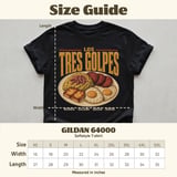Los Tres Golpes T-Shirt – Dominican Breakfast & Food Tee thumbnail 9