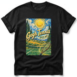 Gogh Tennis ~ Comfort Colors Premium Tee thumbnail 1