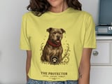 The Protector Pitbull Tee | Pit Bull Shirt | Pittie Lover Gift | Dog Mom Shirt thumbnail 4