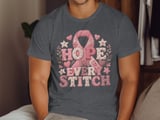 Hope In Every Stitch Faux Patchwork Tee thumbnail 8