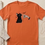 Skeleton Boop Cat Tee thumbnail 10