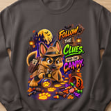 Detective Chase the Dog Halloween Sweatshirt thumbnail 8