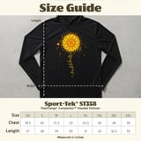 Pickleball Sport-Tek Performance Hood, pickleball Sunflower Design, Lightweight Hoodie for Sun Defense and Court Warm-Ups thumbnail 8