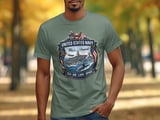 United States Navy Shirt, Patriotic USN Veteran Gift, Sea Air Land Space Emblem Military Tee, American Pride Naval Forces Apparel thumbnail 8