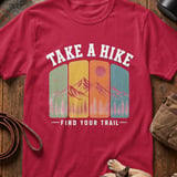Take a Hike. Find Your Trail. Tee. thumbnail 4