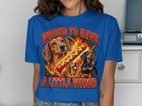 Proud To Have A Little Wiener Tee thumbnail 3