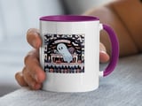 Halloween Mug, Ghost Nail Art, Fab Boolous Nails Mug, Spooky Season Mug, Nail Polish, Halloween Gift, Manicure Mug, Ghost Mug, Bat Mug thumbnail 3