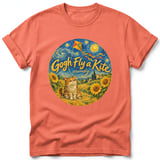 Gogh Fly a Kite ~ Comfort Colors Premium Tee thumbnail 4