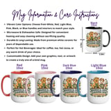 Gardening Dogs Mug Wrap Digital thumbnail 3