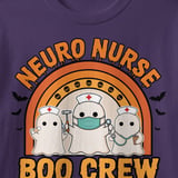 Neuro Nurse Boo Crew Tee thumbnail 3