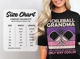 Pickleball Comfort Colors Shirt, Pickleball Grandma Like A Regular Grandma Only Way Cooler, Vintage Graphic Tee thumbnail 14