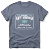 Vintage Anesthesiology Tee thumbnail 4