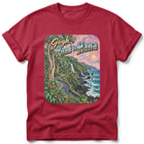 Gogh Road to Hana ~ Comfort Colors Premium Tee thumbnail 2