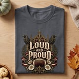 Loud and Proud Football Tee thumbnail 2