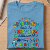 Grandmoms Have The Best Job Tee thumbnail 6