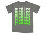 Pickles T-Shirt, Trendy Collegiate Pickle Shirt, Retro Foodie Graphic Tee, Funny Pickle Lover Gift, Cute Vintage College Aesthetic Shirt thumbnail 4