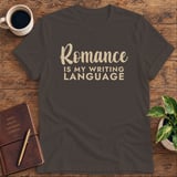 Romance Is My Writing Language Softstyle Tee thumbnail 2