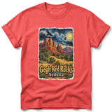 Gogh Red Rocks ~ Comfort Colors Premium Tee thumbnail 1