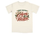 Merry and Western Cowboy Christmas Tee thumbnail 10