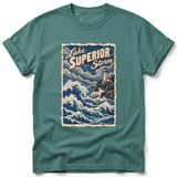 Lake Superior Storm ~ Comfort Colors Premium Tee thumbnail 8