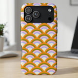 Retro Groovy Rainbow MagSafe® Phone Case thumbnail 3
