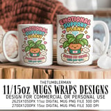 Emotional Support Plant Mug Wrap thumbnail 1