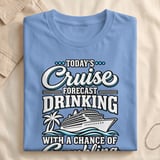 Cruise Forecast Graphic T-Shirt thumbnail 6