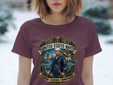US Navy T-Shirt, Military Pride Tee, Veteran Gift Idea, Patriotic Sailor Uniform Art, Naval Forces Apparel, Honor Courage Commitment Shirt thumbnail 6