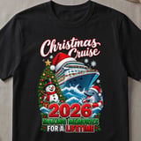 Christmas Cruise 2026 Graphic T-Shirt thumbnail 1