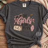 Girls Trip PNG, The Girls Made A Plan Travel Sublimation Design, Retro Vacation Bachelorette Party Shirt PNG Graphic thumbnail 6