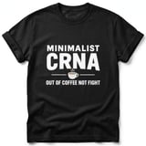 Minimalist CRNA Coffee Tee thumbnail 3
