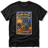 Gogh Away, Introverting ~ Comfort Colors Premium Tee thumbnail 1