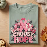 Choose Hope Pink Ribbon Tee thumbnail 4