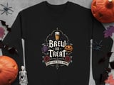 Brew Or Treat Halloween Beer Tee thumbnail 7