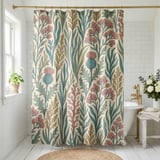 Thistle & Flora Botanical Shower Curtain thumbnail 1
