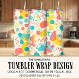 Digital Pattern Bundle, Abstract Shapes, Fun Design, Digital Paper Pack, Seamless Pattern, Commercial Use, Printable Art, Colorful Digital thumbnail 2